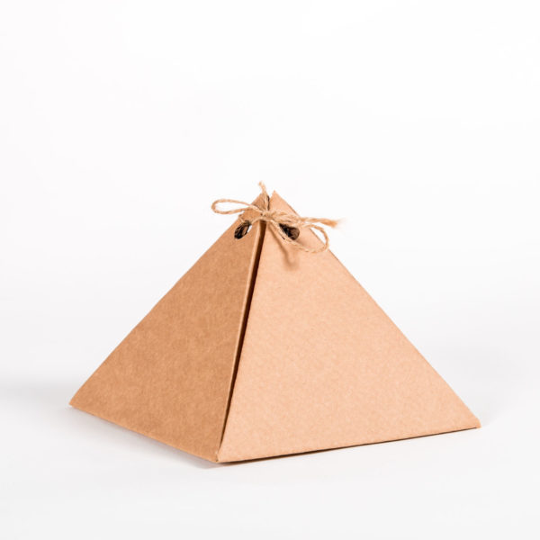 Коробка-пирамида, 20x20x15 см